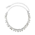 Herkimer necklace from the Aurora collection