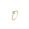 A ring with a blue topaz from the Aurora collection