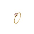 A delicate pink tourmaline ring from the Aurora collection