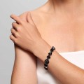 Bracelet with black tourmalines from the Aurora collection - ORSKA jewelry