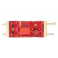 Woven red bracelet – cuff from the Guatemala collection – ORSKA