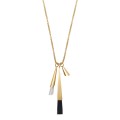 Gold-plated necklace with jade pendants from the Guatemala collection – ORSKA