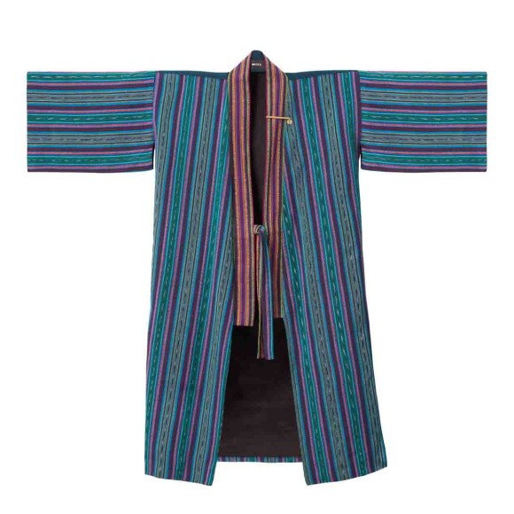 Limited, blue MAXI kimono from the Guatemala collection – ORSKA