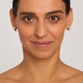 Small silver stud earrings from the Guatemala collection – ORSKA jewelry