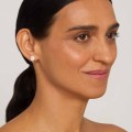 Silver cone earrings from the Guatemala collection – ORSKA jewelry