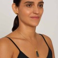 Necklace with Green Jade Pendant from the Guatemala Collection – ORSKA