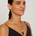 Necklace with a black pendant from the Guatemala collection