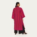 Długie kimono w kolorze fuksji z kolekcji Guatemala