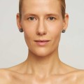 Silver earrings with aquamarine from the Gelato collection- ORSKA jewelry