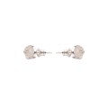 Silver earrings with rock crystal from the Aurora collection – ORSKA