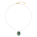 Necklace with a pendant on a string of rutile quartz from the Minakari collection