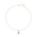 Necklace with uncut diamond from the Verum collection  - ORSKA biżuteria