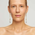 Long pearl earrings – ORSKA jewelry