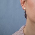 Ręcznie robione kolczyki z kryształami marki ORSKA