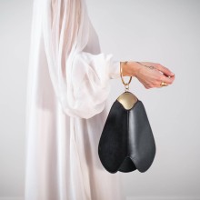 „FALENA” czarna - Wegańska torebka z kolekcji VIVO
