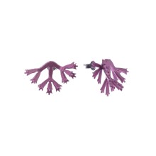 Adenostyles inspired earrings from the Plantis collection