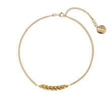 Short necklace from the Bery collection with ear of grain