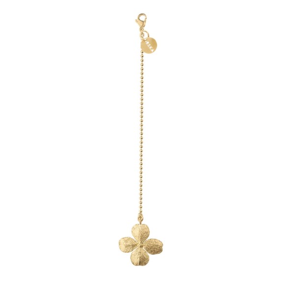 Handbag pendant with clover from VIVO collection - ORSKA art jewelry