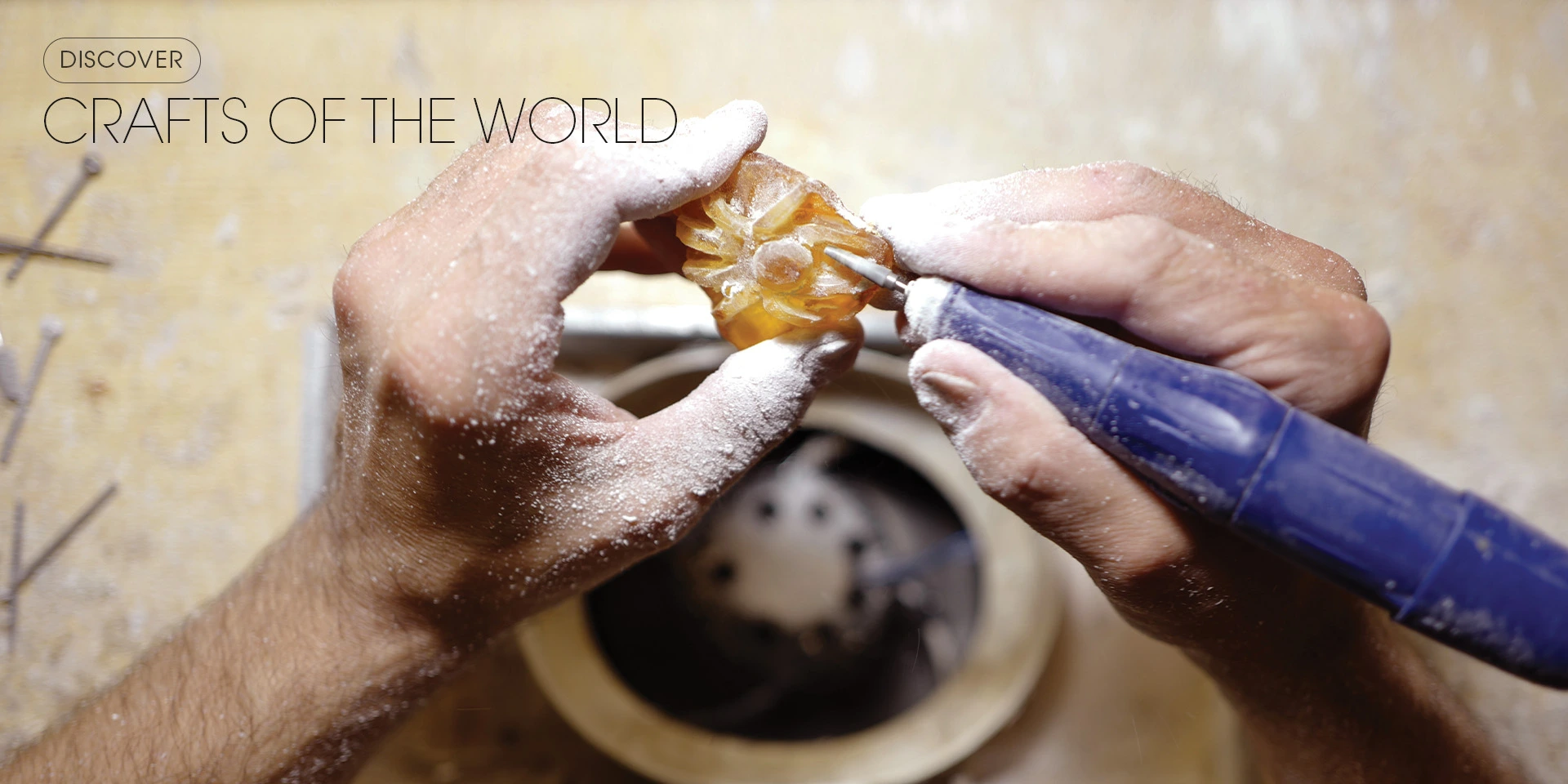 Crafts of the world - jewelry with crystal
