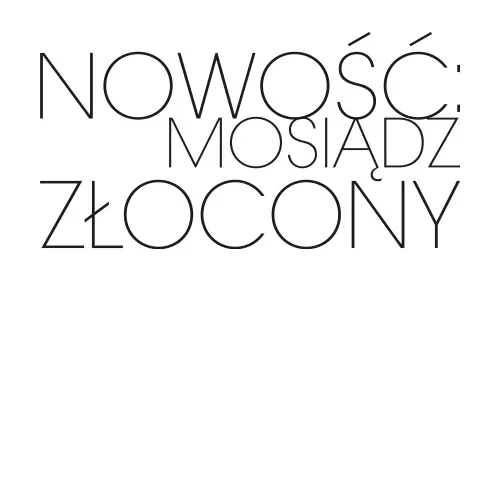 Biżuteria pozłacana