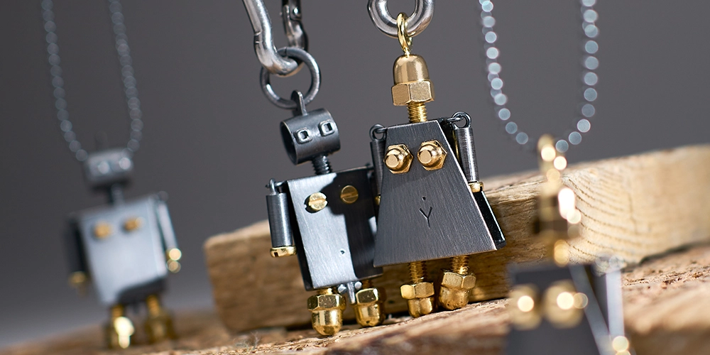 Breloki roboty z kolekcji Machiny ORSKA