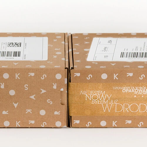 Reusable shipping box from ORSKA