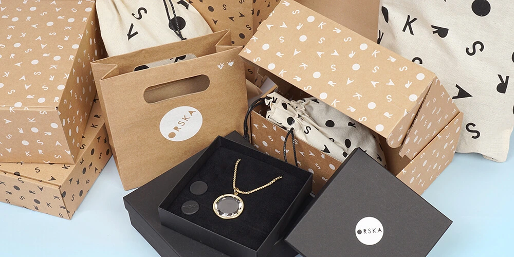 Responsible ORSKA packaging