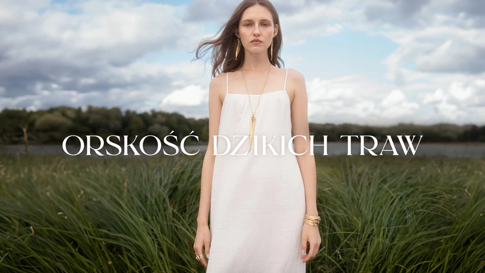 Orskość dzikich traw w biżuterii Prato