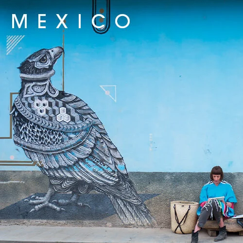 Anna Orska w Meksyku - designing jewelry with alebrijes