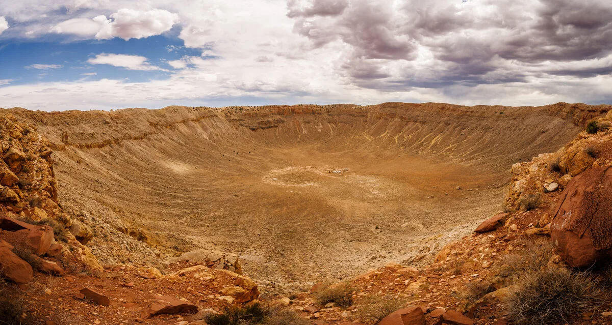 Krater meteorytowy w Stanie Arizona (Krater Barringera)