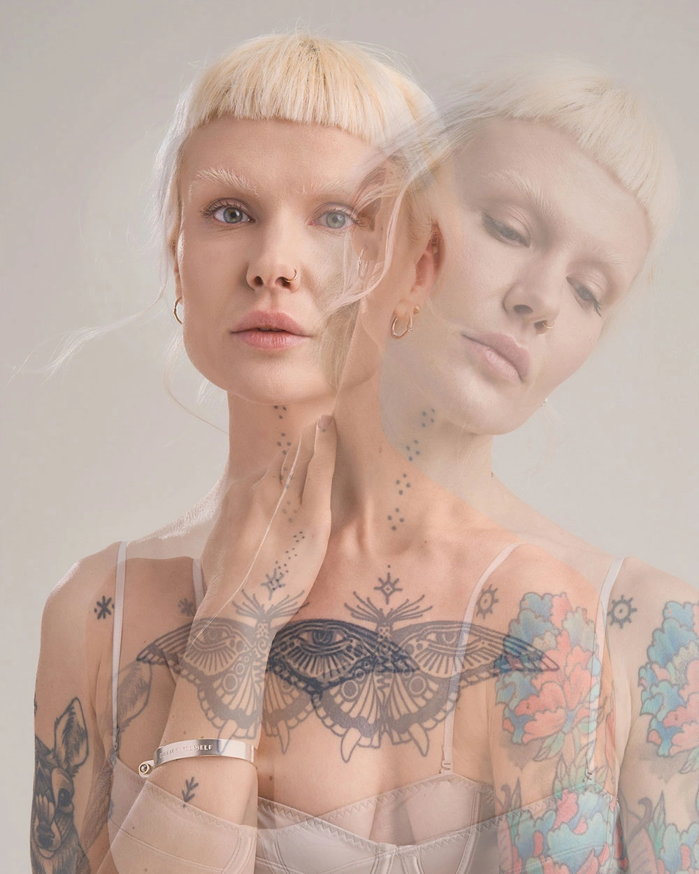 Srebrna bransoletka unisex