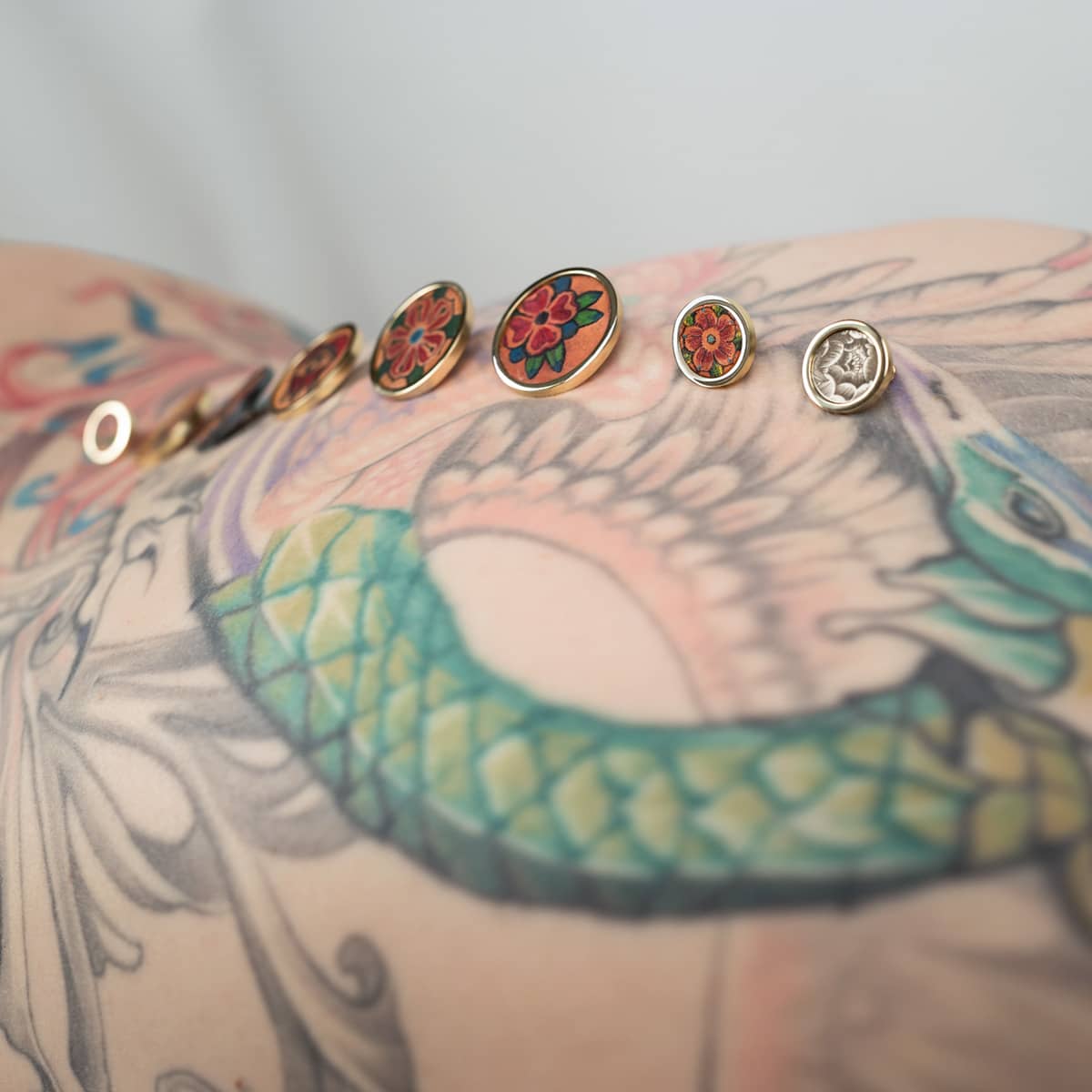 tatuowana biżuteria z kolekcji Tattoo od ORSKA biżuteria