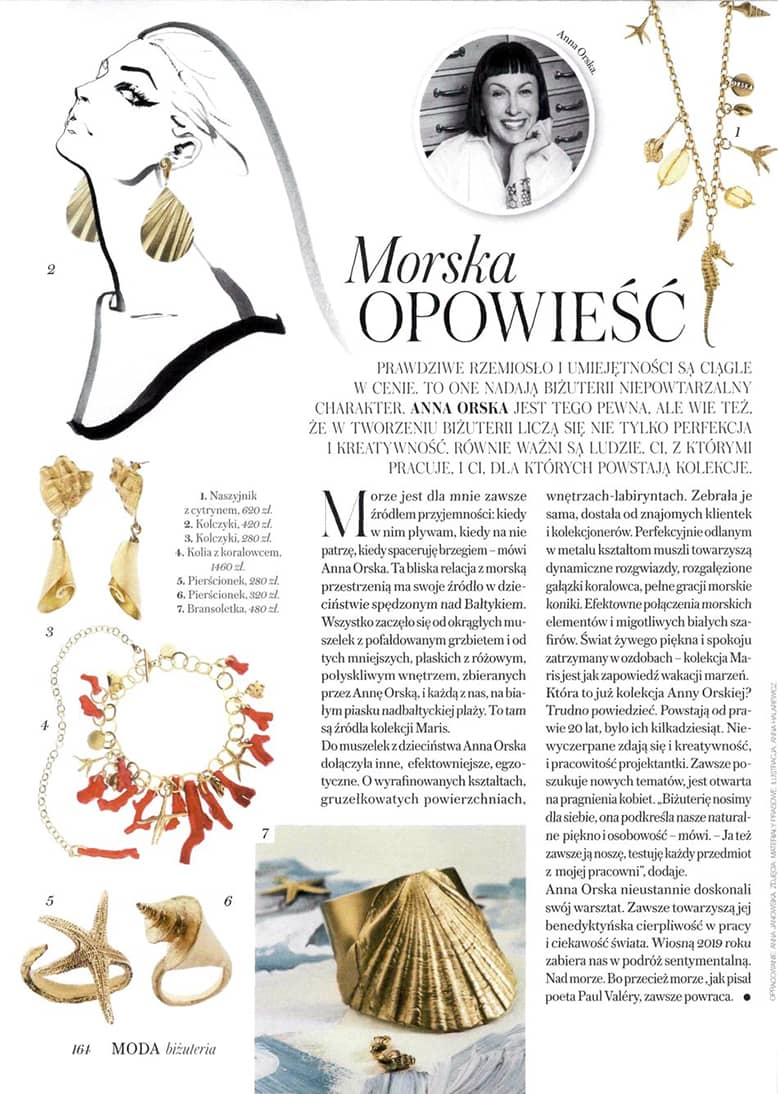 M’ORSKA opowieść w najnowszym Zwierciadle