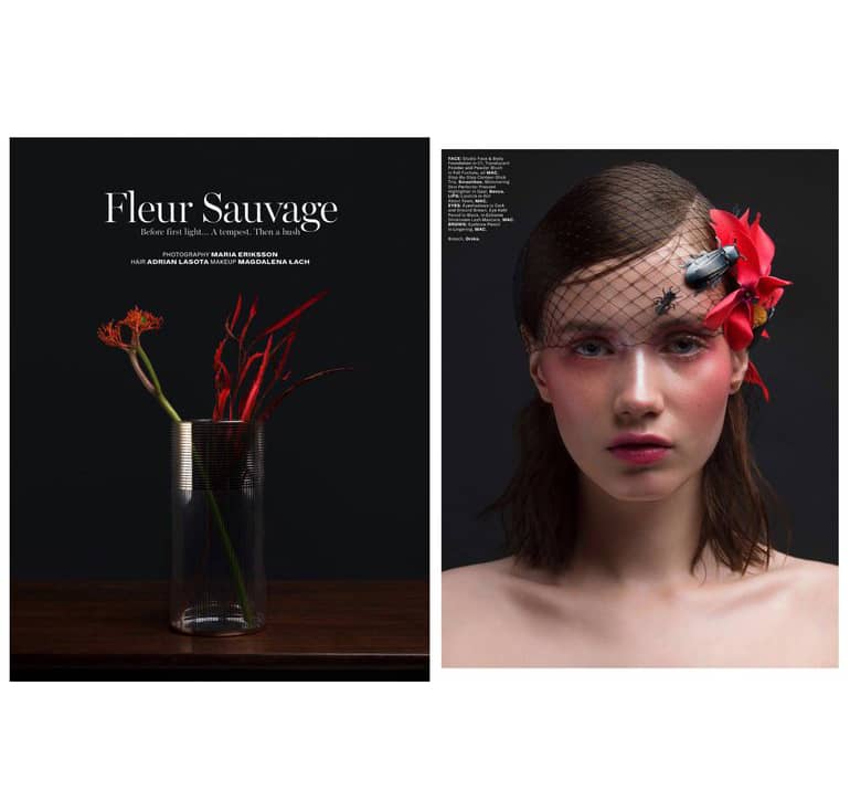 Nasze biżuteryjne Insekty znalazły się w pięknej stylizacji w L'Officiel Singapore